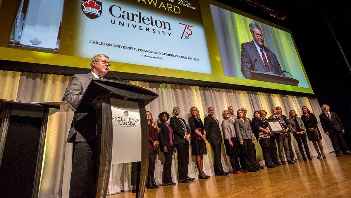 Carleton Receives Three Excellence Canada Awards