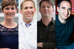 A composite image of 4 different Carleton University researchers