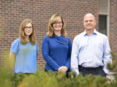 Chelsie Smith, Kathryne Dupré and Shawn Kenny.