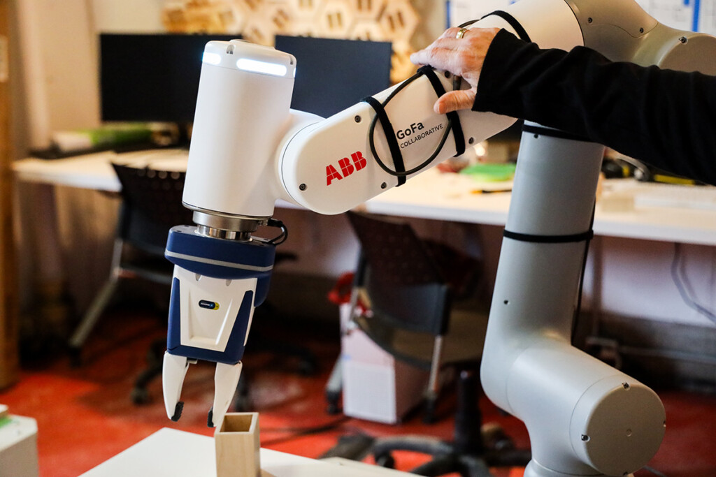 A robot used for construction projects.