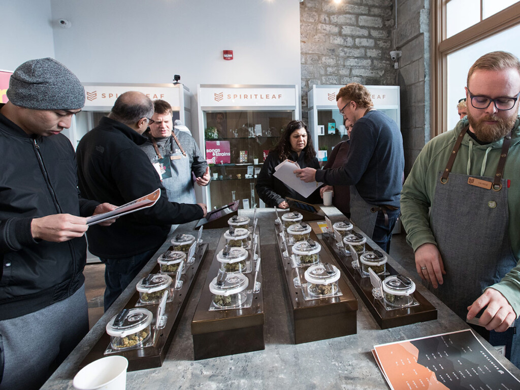 A marijuana dispensary