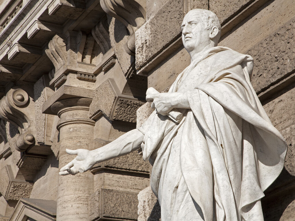 A statue of Cicero (Photo: Shutterstock)
