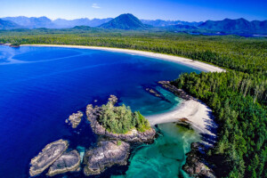 Clayoquot Sound, part of the Tla-o-qui-aht territory, has been the site of numerous protests against logging the forest. Meares Island was declared a Tribal Park in 1984. (Shutterstock)