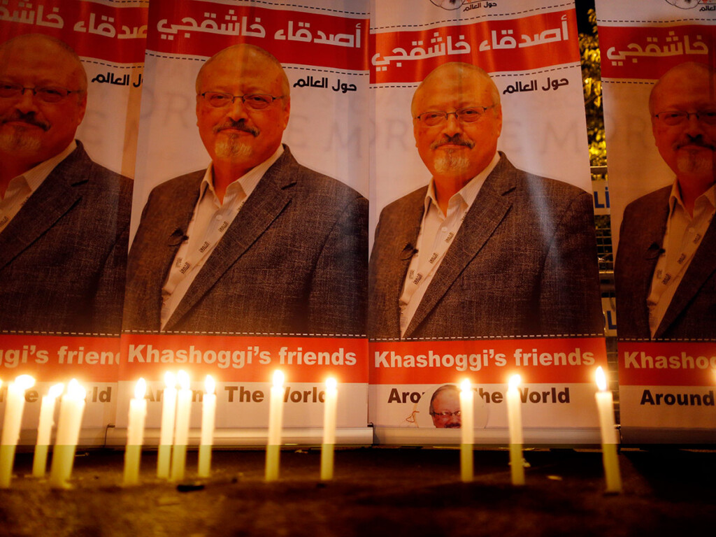 A candle vigil to Jamal Khashoggi