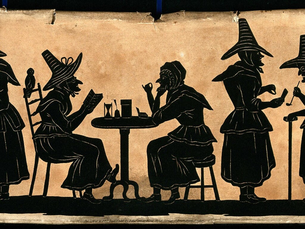 This print depicting witches from 1815 is by British engraver Edward Orme. (Wellcome Collection)