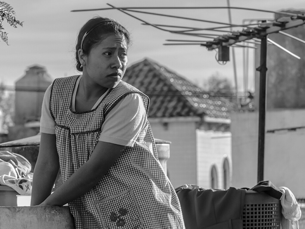 Scene from Oscar-nominated film Roma