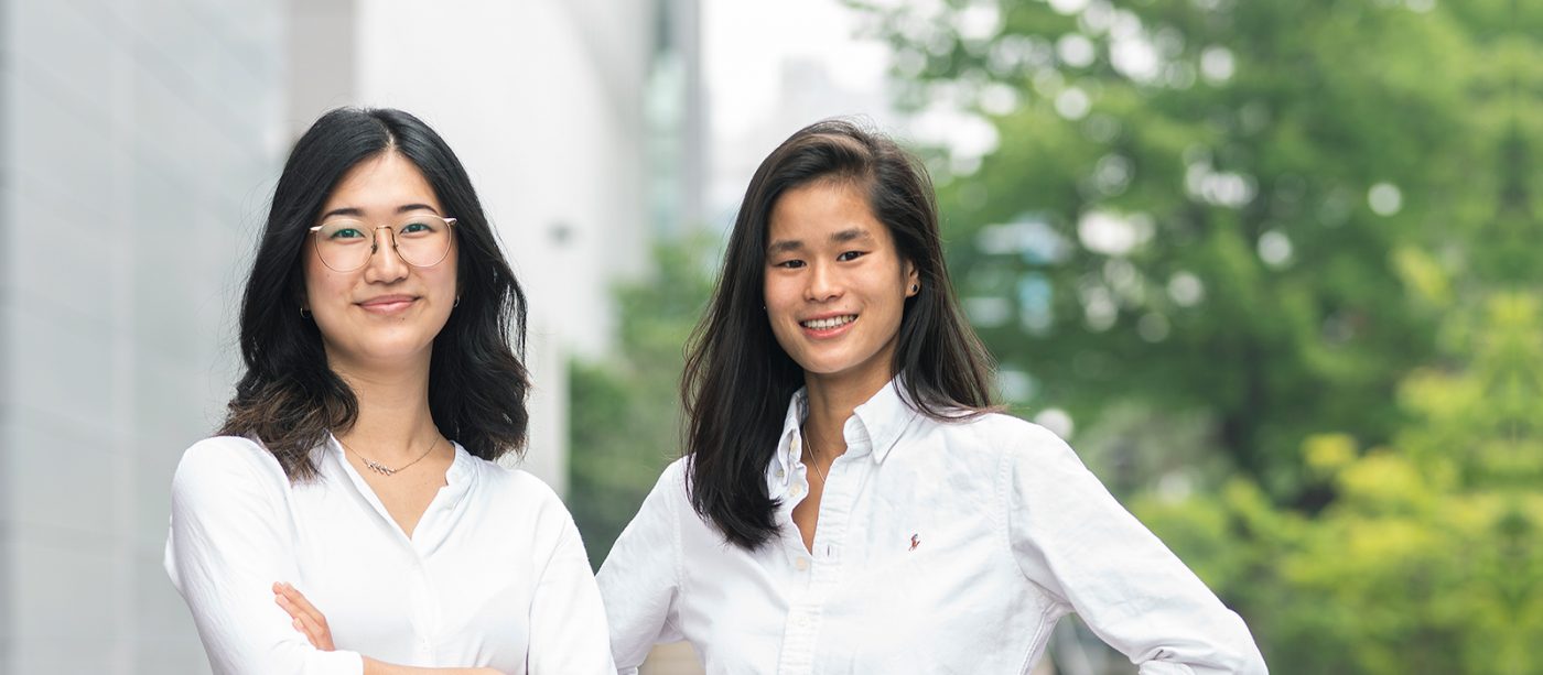 Mandy Hui and Liana Meere