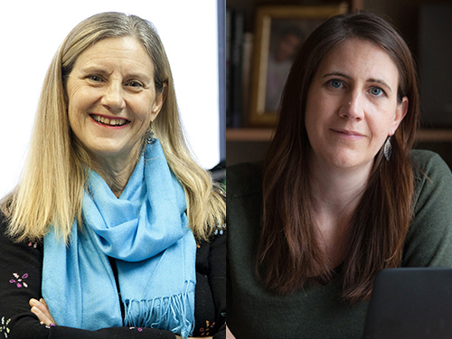 Linda Duxbury and Anita Grace