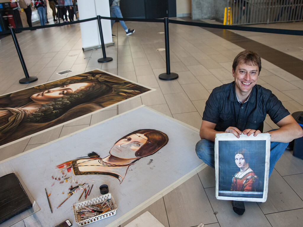 Reproducing Leonardo: Portrait of Lucrezia Crivelli Takes Shape