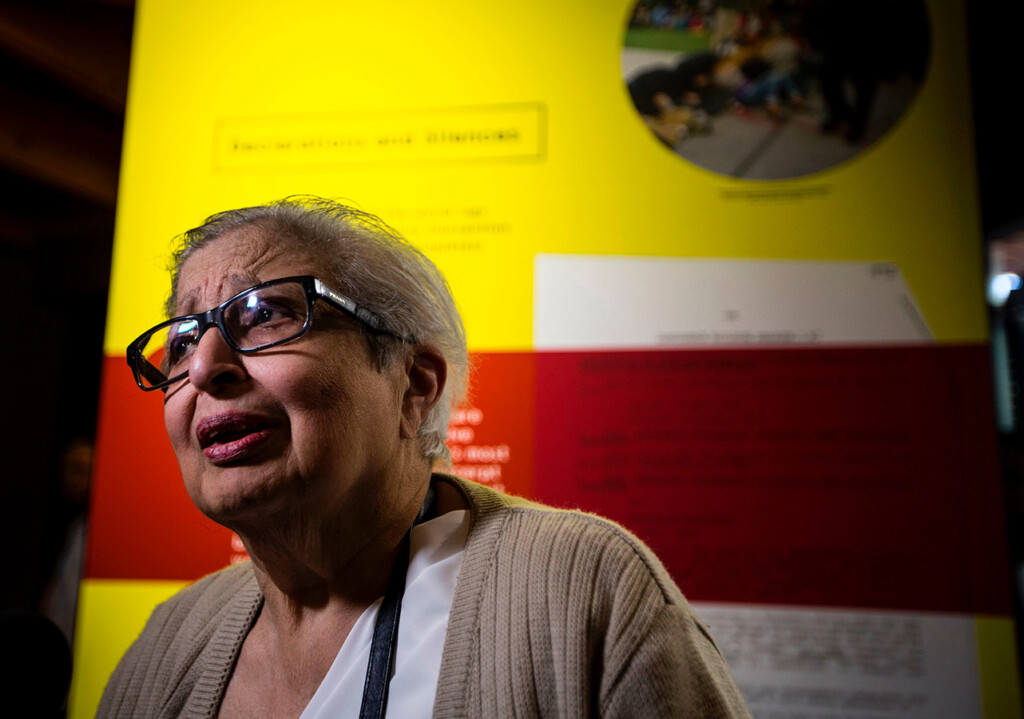 A portrait of Frene Ginwala