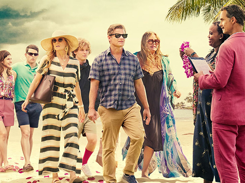 A promotional poster for the HBO series White Lotus