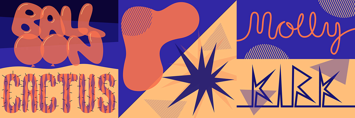 Examples of sound symbolism.