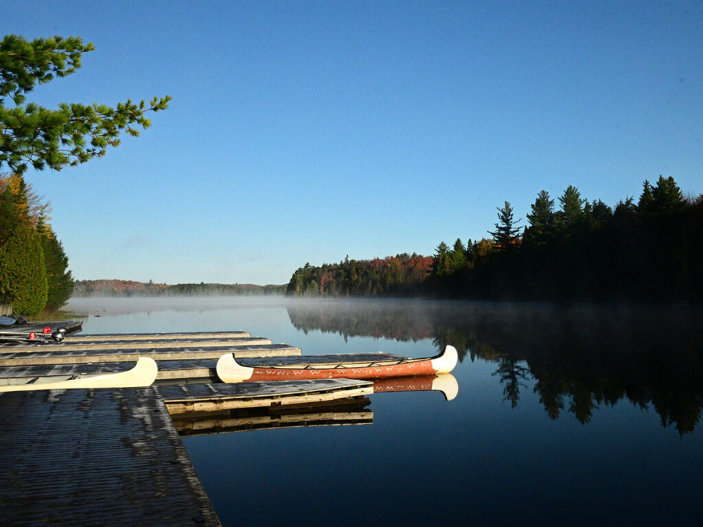 Youth are learning to protect freshwater ecosystems, like the Ontario lake pictured here.
