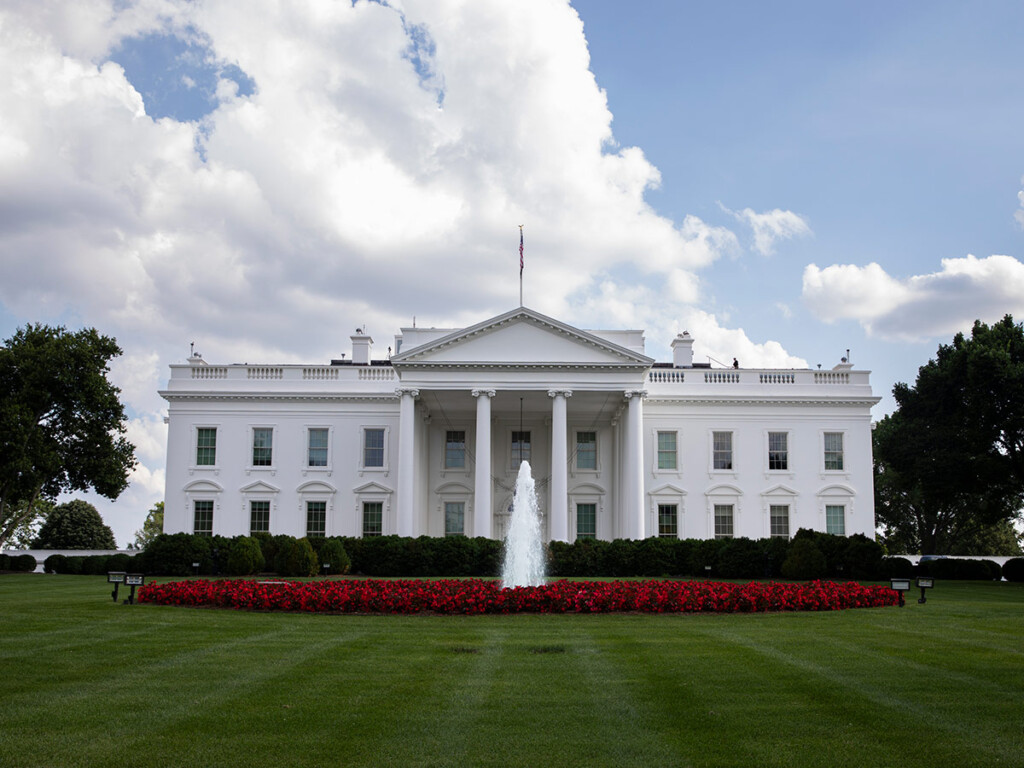 The white house in Washington, D.C.