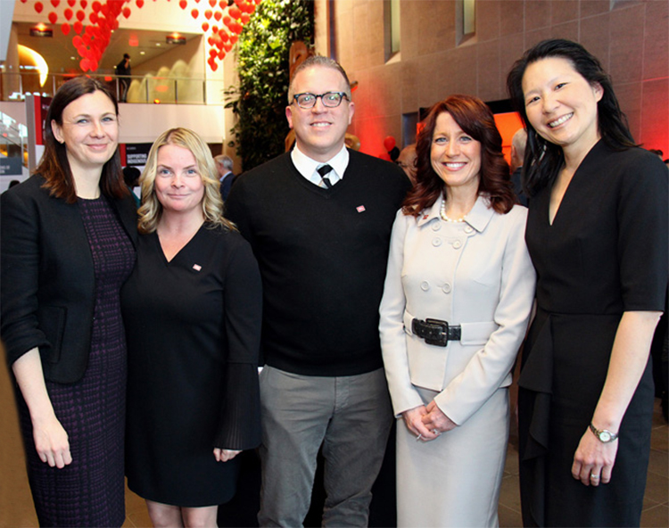 Corrie Hobin, Sarah Clarke, Ryan Davies, Jennifer Conley, Diane Chea