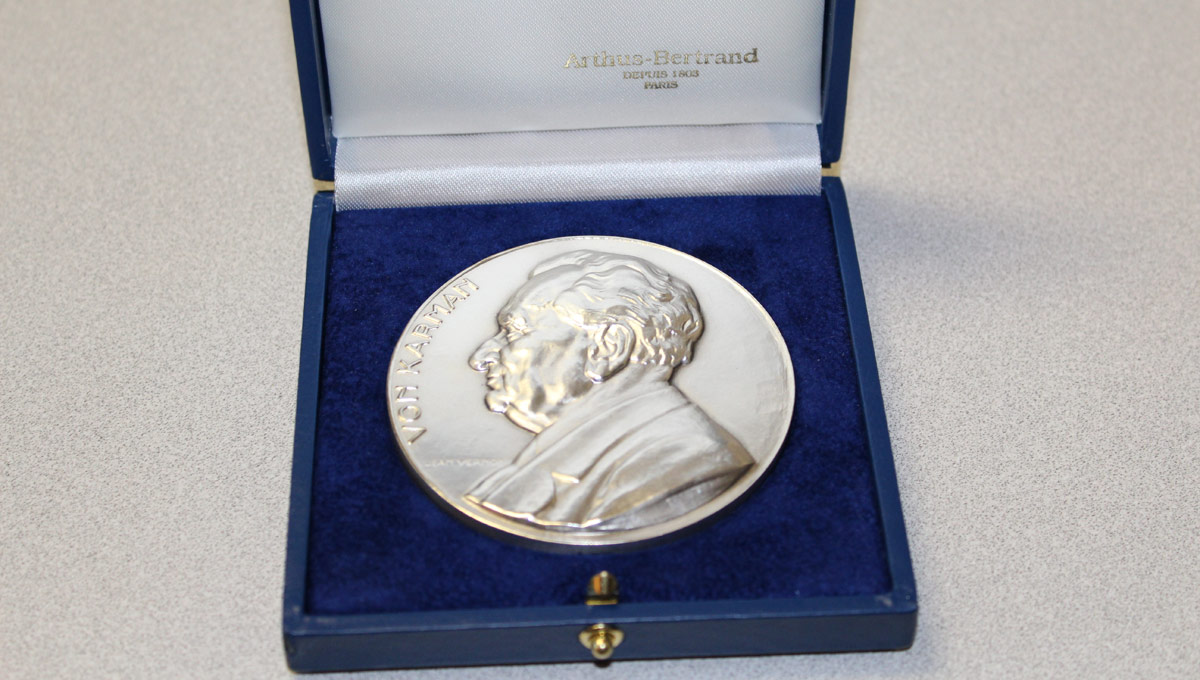 A medal presented by the National Research Council of Canada.