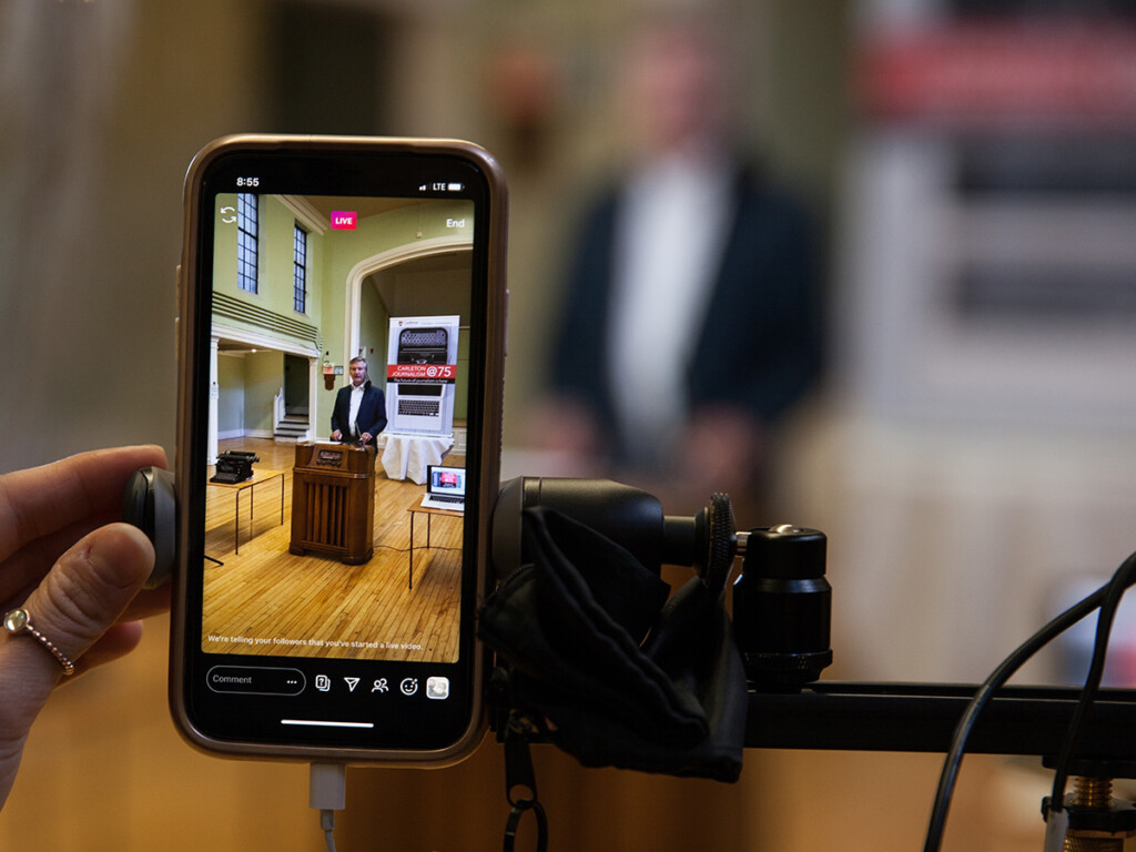 Journalism Kicks Off Its 75th Year with Instagram Live Event