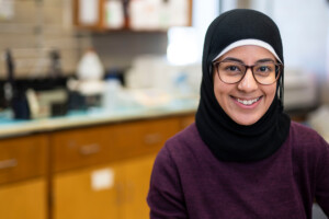 Photo of Carleton University student Hanane Hadj-Moussa.