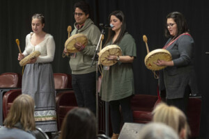 Indigenous drummers