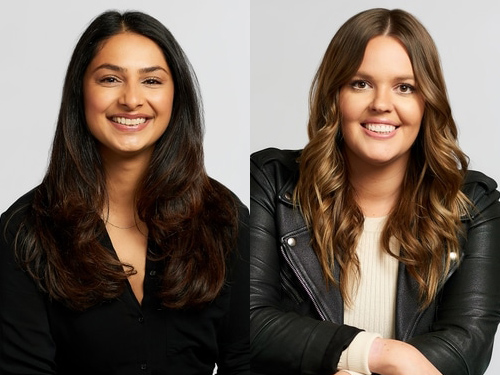 Konval Matin and Brittany Forsyth