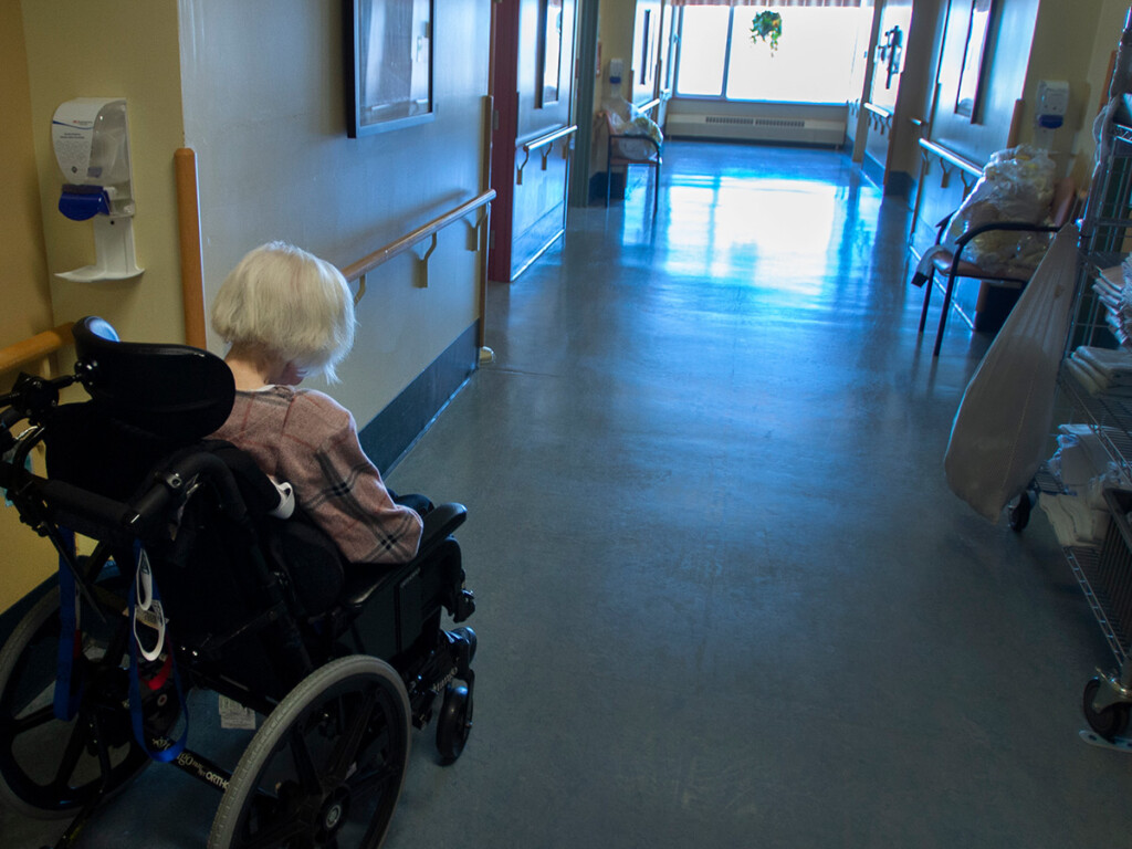The isolation of long-term care homes to protect residents from COVID-19 revealed how much care was coming from visiting family members. THE CANADIAN PRESS/Ryan Remiorz