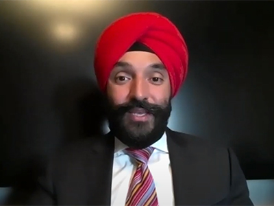 Minister Navdeep Bains
