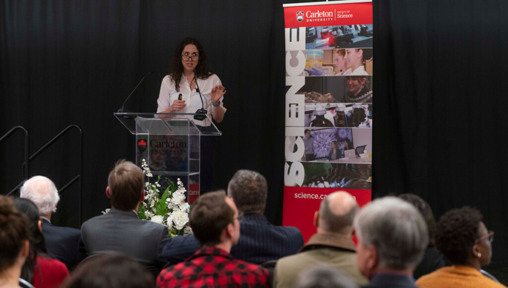 Natasha Loder, the Economist's health policy editor, delivered an address on how medicine is changing at the annual Discovery Lecture on Feb. 4, 2019.