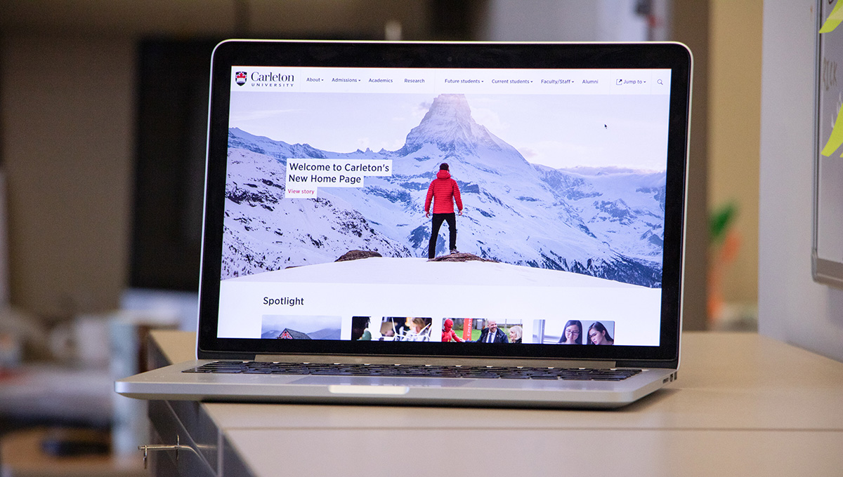 All the Details About our New Home Page