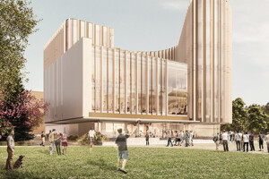 Rendering of Nicol Building
