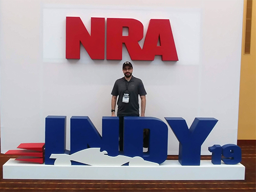 Noah Schwartz at the NRA Indy event