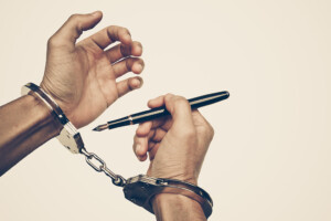 Freedom of the press is at risk concept