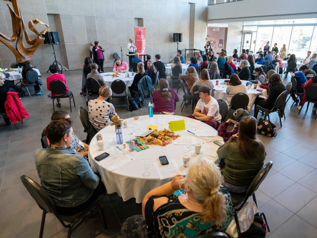 Designed by the Landon Pearson Centre for the Study of Childhood and Children's Rights at Carleton University, a two-day Shaking the Movers workshop in October 2018 promoted the right of children to participate as citizens in society.