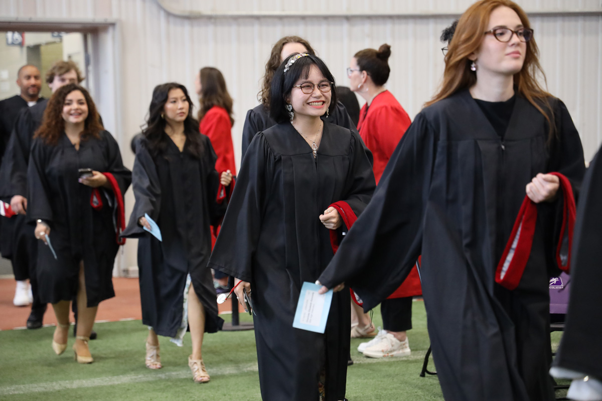 Graduation celebrations at Carleton University during Spring Convocation 2024