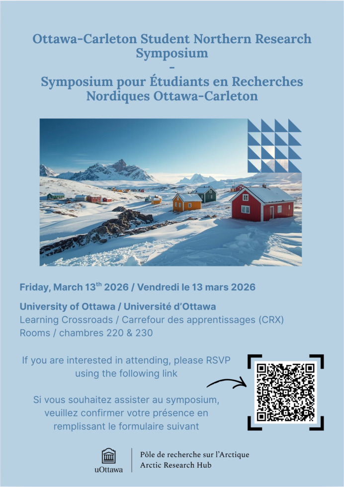 Poster advertising the OCSNRS, repeating information that is available in the text above.