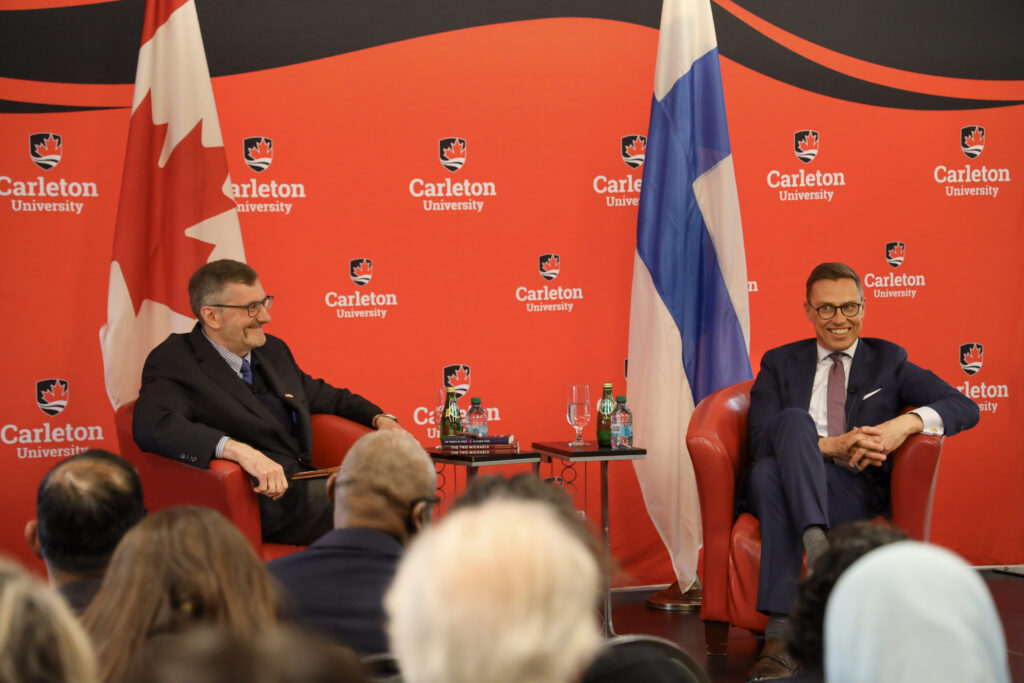 president alexander stubb and fen hampson