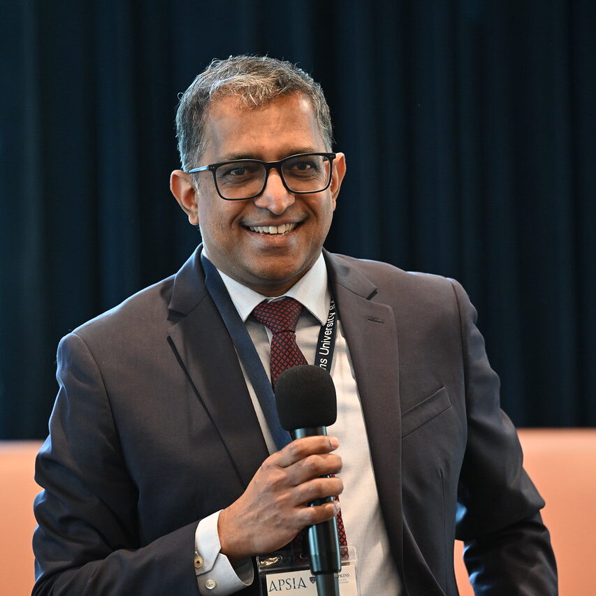 Photo of Teddy Samy, director of NPSIA