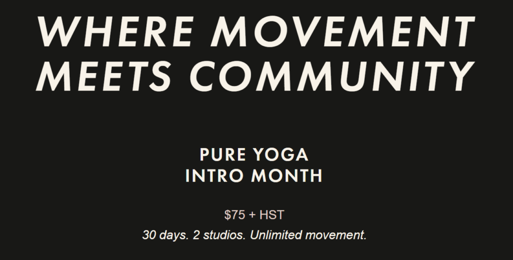 pure yoga