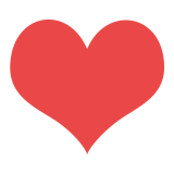 Personal support system icon - heart