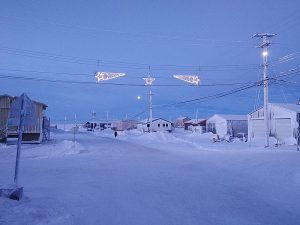 Based in Cambridge Bay, Nunavut, KHS (known as Pitquhirnikkut Ilihautiniq) works with elders to revive the near-extinct language of the Inuinnait, a distinct group of Inuit living in the Arctic.