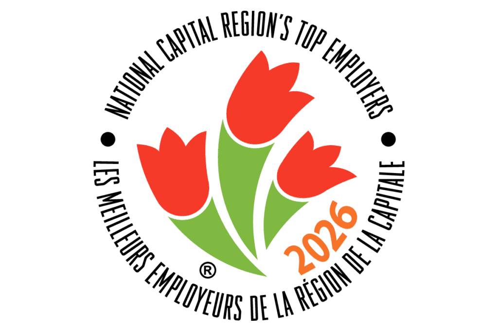 The word mark for the 2026 National Capital Region's Top Employers.