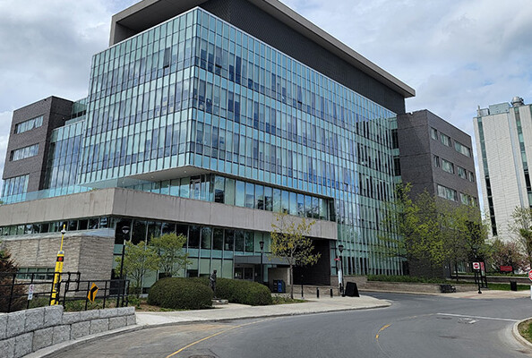 The intersection at Richcraft Hall.