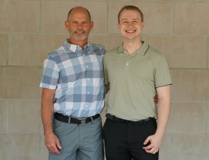 photo of Daniel Loughead and father