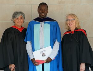 photo of Shireen Hassim, Godfrey Nkongolo and Laura Macdonald