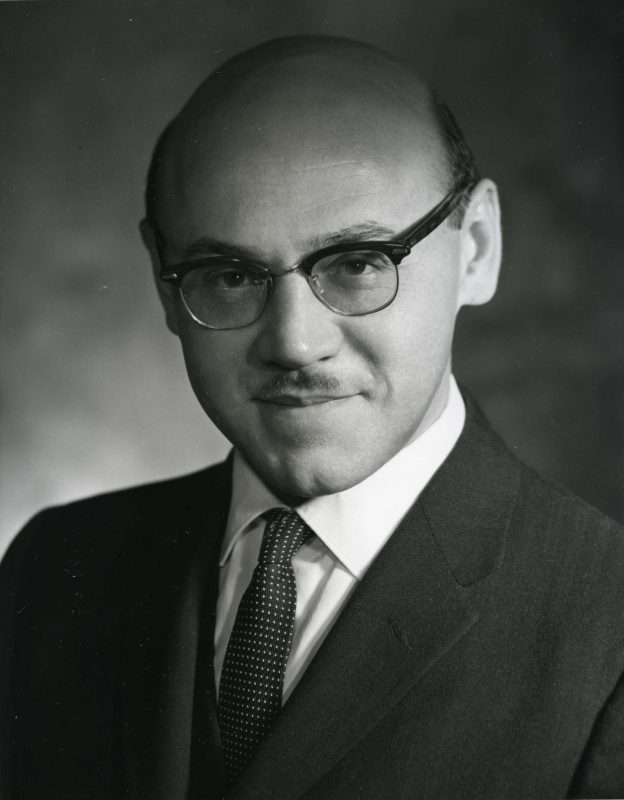 portrait of Adam Bromke, Department Chair 1969-1970.