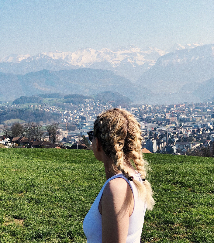 Picture from a hike to Sonnenberg and spectacular views of the city and mountains