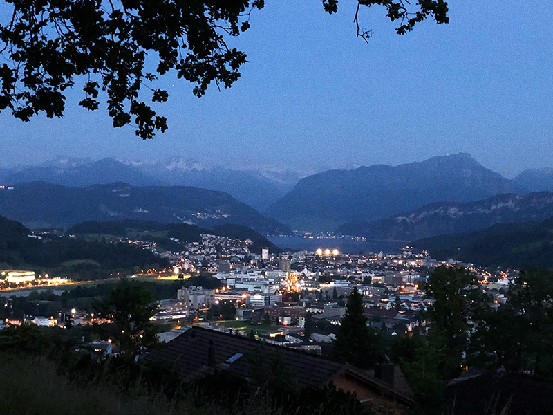 Picture of Lucerne from Sonnenberg