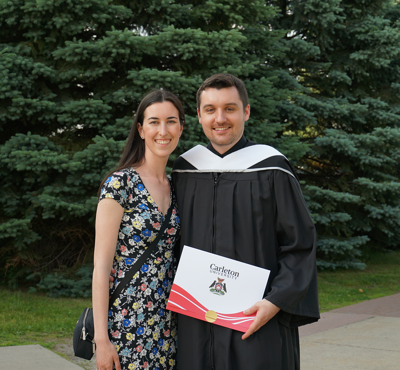 photo of James LeGallais and friend