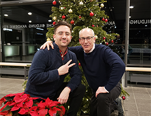 photo of James Patriquin and Randall Germain