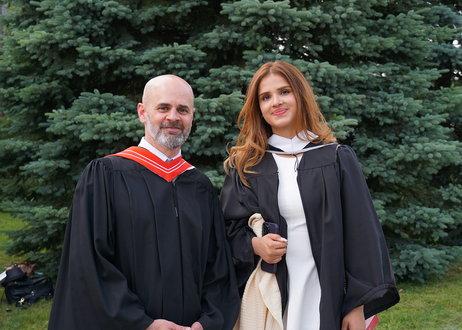 photo of Steve White and Navreet Sidhu