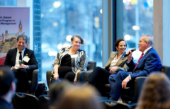photo of Behind the Scenes panel at the 2026 Riddell Reception
